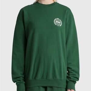 Sporty & Rich Forest Green Crewneck Sweater